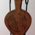 Conjunto de ferros e utensílios de lareira