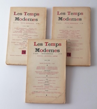 Les Temps Modernes - 3 Vol. 