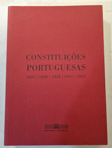 CONSTITUIÇÕES PORTUGUESAS 