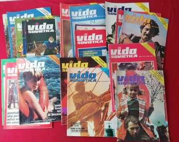 20 revistas «Vida Soviética» anos 70/80