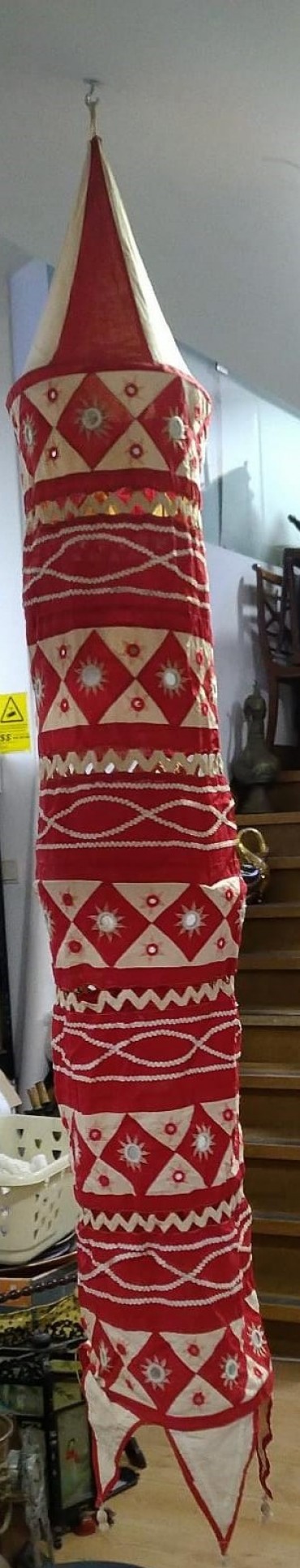 Par de tecidos marroquinos para luminária