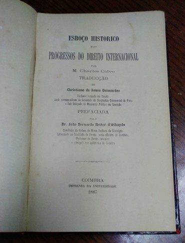 ESBOÇO HISTORICO DOS PROCESSOS DO DIREITO INTERNACIONAL