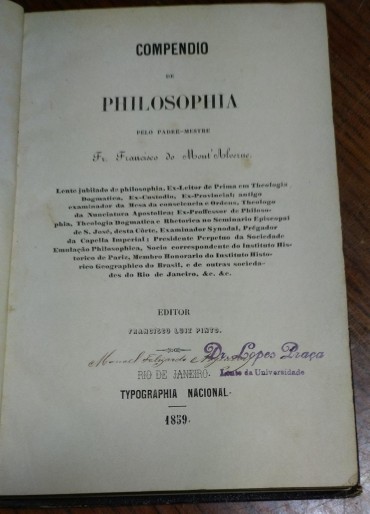 COMPENDIO DE PHILOSOPHIA