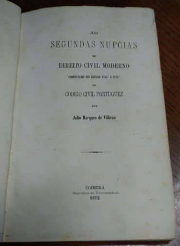 AS SEGUNDAS NUPCIAS NO DIREITO CIVIL MODERNO