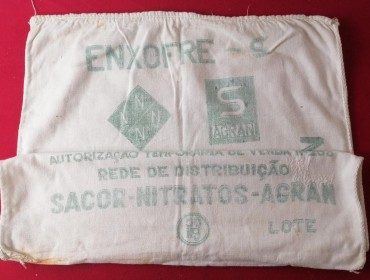 Saco de pano Enxofre - SACOR