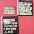 Conjunto de selos usados e novos: Funchal, Guiné, Cabo Verde, India, Congo e Moçambique