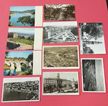 10 postais sendo 7 do Porto e 3 Entre-Rios