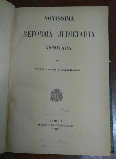 NOVISSIMA REFORMA JUDICIARIA