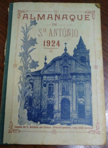 ALMANAQUE DE STO ANTONIO 1924