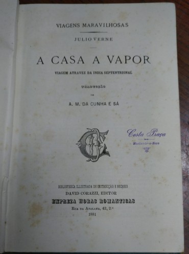 A CASA A VAPOR