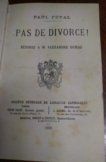 PAS DE DIVORCE!