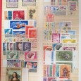 Classificador com selos novos dos seguintes países: Luxemburgo, Liechtenstein, Mónaco, Espanha (costumes em quadras), Rússia, etc.