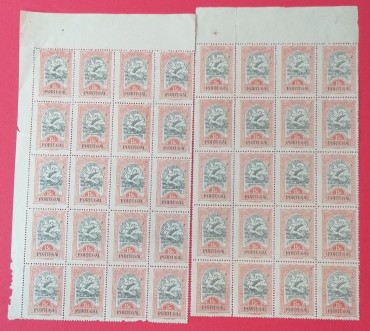 Jogos Olímpicos de 1928 - 2 folhas com total 40 selos