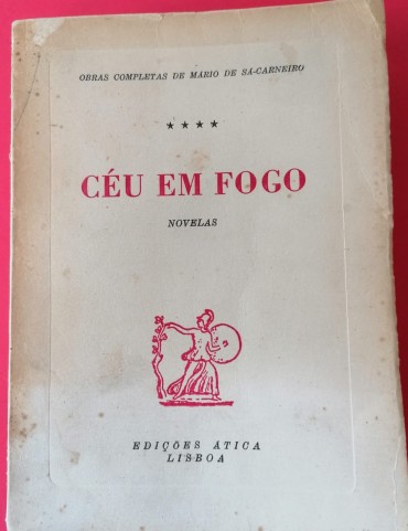 Céu em fogo - Mário Sá Carneiro