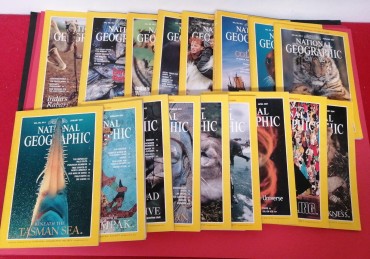 Lote de revistas NATIONAL GEOGRAPHIC