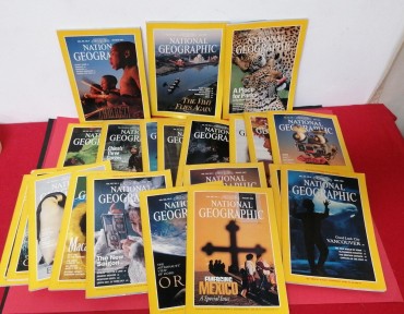 Lote de revistas NATIONAL GEOGRAPHIC