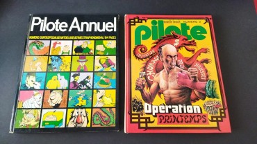 Dois livros de Banda Desenhada «Pilot»
