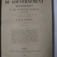 HISTOIRE DES ORIGINES DU GOUVERNEMENT REPRESENTATIF ET DES INSTITUTIONS POLITIQUES - 2 TOMOS