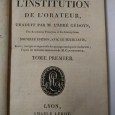 QUINTITILIEN DE L'INSTITUTION DE L'ORATEUR - 6 TOMOS