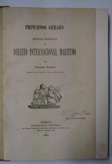 PRINCIPIOS GERAES E REGRAS PRATICAS DE DIREITO INTERNACIONAL MARITIMO