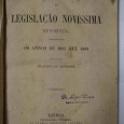 INDICE REMISSIVO DA LEGISLAÇÃO NOVISSIMA DE PORTUGAL 1833 A 1868