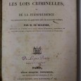 DE L'HUMANITÉ DANS LES LOIS CRIMINELLES ET DE LA JURISPRUDENCE