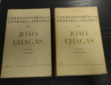 CORREPONDÊNCIA LITERÁRIA E POLITICA - 2 VOLUMES