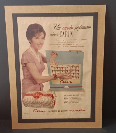 Publicidade «Sabonete Carin»