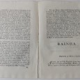 Alvará Registado na Chancellaria Mór da Corte e Reino - 1789