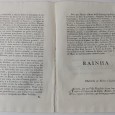 Alvará Registado na Chancellaria Mór da Corte e Reino - 1789