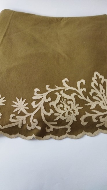 Toalha redonda de Nisa 