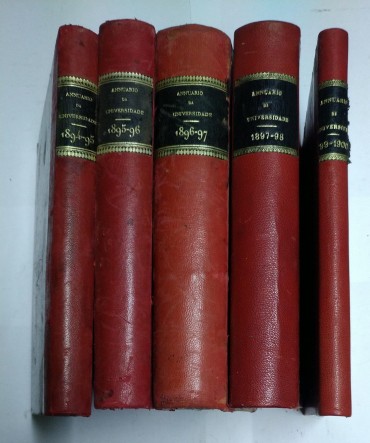 ANNUARIO DA UNIVERSIDADE DE COIMBRA 1894-1900