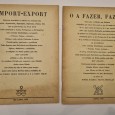 RUY CINNATI – Primeiras edições 
