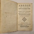 ABRÉGÉ DE TOUTES LES SCIENCES A L`USAGE DES ENFANTS – 1782