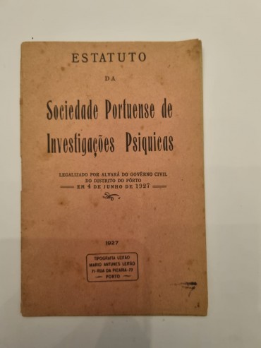 SOCIEDADE PORTUENSE DE INVESTIGAÇÕES PSIQUICAS 