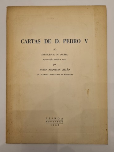 CARTAS DE D. PEDRO V AO IMPERADOR DO BRASIL
