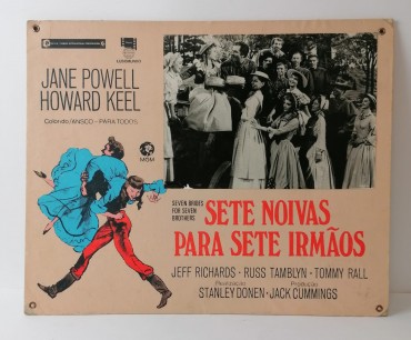 Cartaz «Sete noivas para sete irmãos»