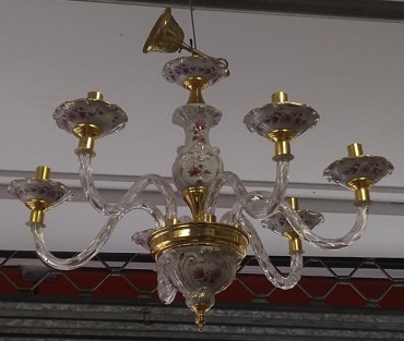 Lustre de seis braços