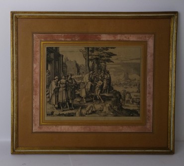 Paisagem com figuras