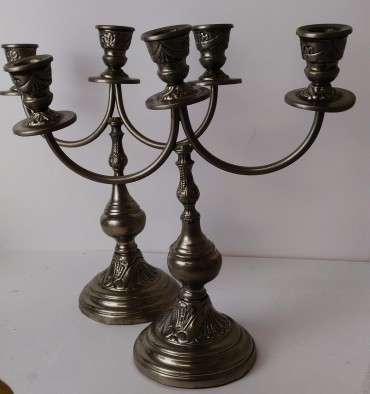 Par de candelabros