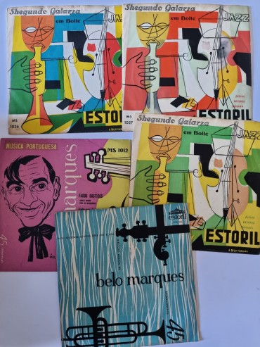 5 RAROS SINGLES DA EDITORA ESTORIL