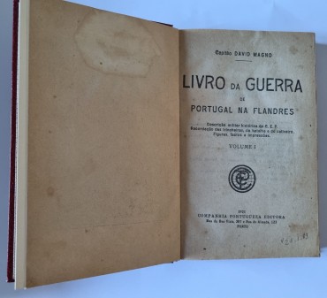 LIVRO DA GUERRA DE PORTUGAL NA FLANDRES 