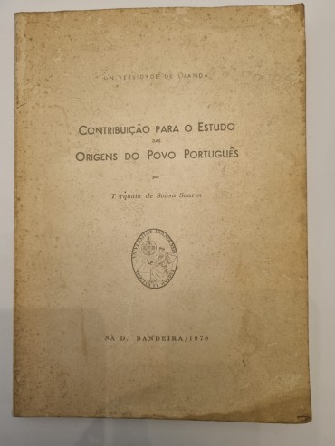 CONTRIBUIÇÃO PARA O ESTUDO DAS ORIGENS DO POVO PORTUGUÊS