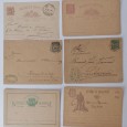 Conjunto de 2 envelopes com selo impresso + 4 bilhetes postais