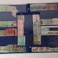 5 carteiras com + 150nselos usados, taxas altas. Anos 70 com repetições