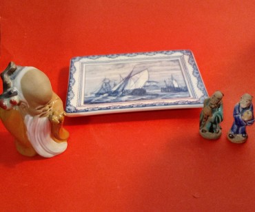 Covilhete e três figuras