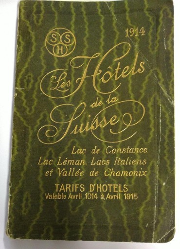 HOTELS DE LA SUISSE