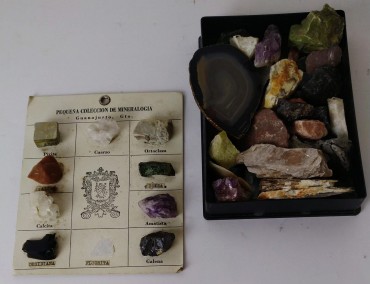 Lote de minerais