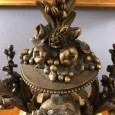Garniture - Relógio e Par de Castiçais