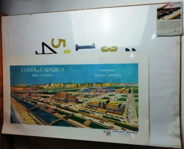 Cartaz publicitário Costa da Caparica 